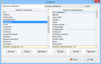 Home Bookkeeping Lite screenshot 6