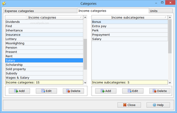 Home Bookkeeping Lite screenshot 7