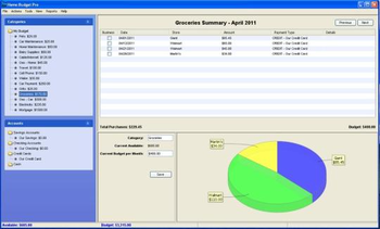 Home Budget Pro screenshot