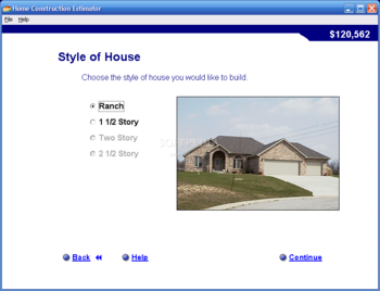 Home Construction Estimator screenshot