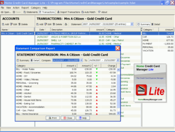 Home Credit Card Manager Lite screenshot 3