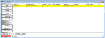 Home File Server screenshot