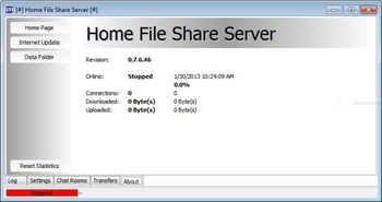 Home File Share Server screenshot