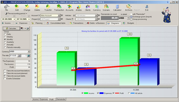 Home finance screenshot