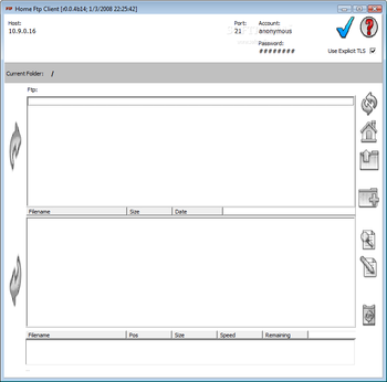 Home FTP Client screenshot