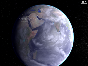 Home Planet Earth 3D Screensaver screenshot