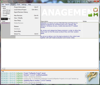 Home Revision Management System screenshot 2