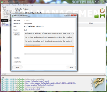 Home Revision Management System screenshot 3