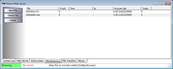 Home Web Server screenshot 9