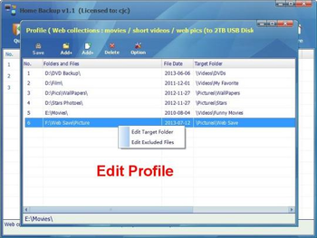 HomeBackup screenshot 3