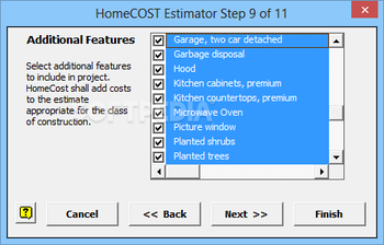 HomeCost Estimator for Excel screenshot 10