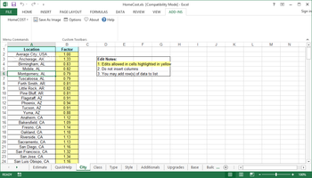 HomeCost Estimator for Excel screenshot 13