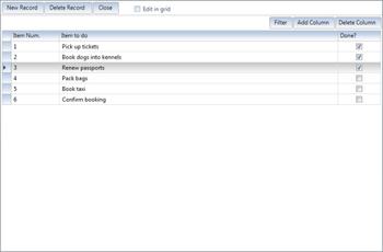 HomeDB - Database Designer screenshot