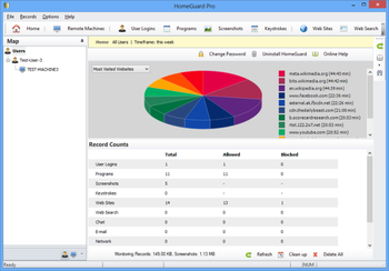 HomeGuard Professional 64 bit screenshot