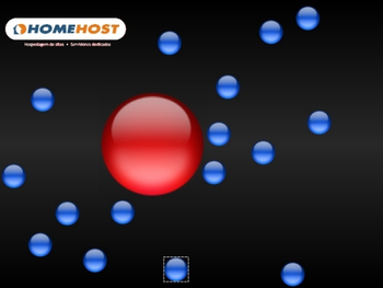 Homehost Dancing Balls Screensaver screenshot