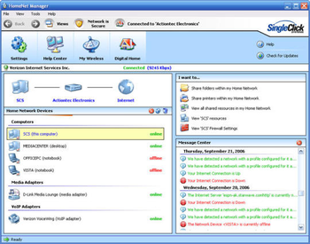 HomeNet Manager screenshot