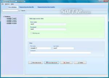 Homepage Password screenshot 2