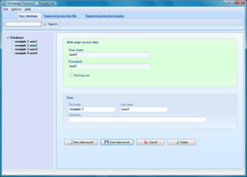 Homepage Password screenshot 3