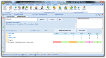 Hompath WildFire - Homeopathic Software screenshot 3