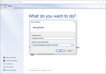 HomyFads Wardrobe Manager Portable screenshot 2