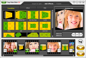 honestech Easy Video Editor screenshot