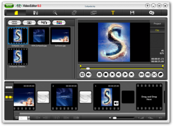 honestech Video Editor screenshot