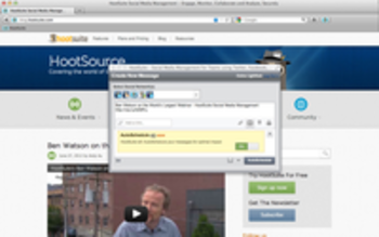 HootSuite Hootlet for Firefox screenshot