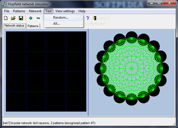 Hopfield Network Simulator screenshot 3