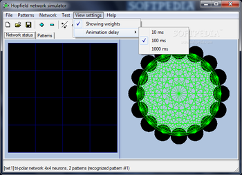 Hopfield Network Simulator screenshot 5