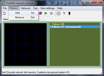 Hopfield Network Simulator screenshot 6