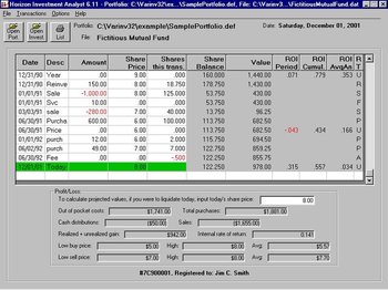 Horizon Investment Analyst screenshot 2