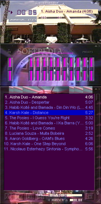 Horizons Winamp Skin screenshot