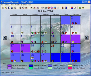 Hormonal Forecaster - Fertility Software screenshot