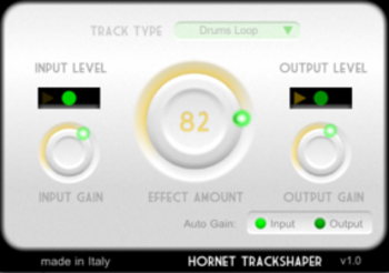 HoRNet TrackShaper screenshot
