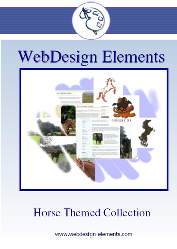 Horse and Equestrian Web Elements screenshot