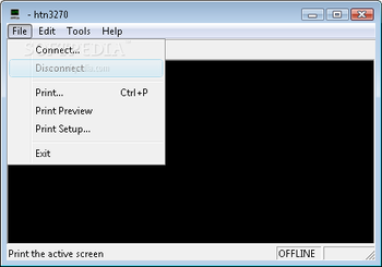 Hosaka TN3270 screenshot