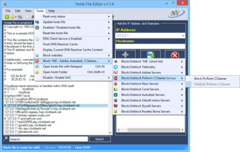 Hosts File Editor screenshot 7