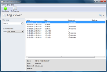HostsServer screenshot