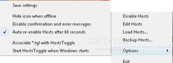 HostsToggle screenshot