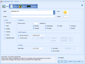 Hot Alarm Clock screenshot 2