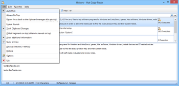 Hot Copy Paste screenshot 2