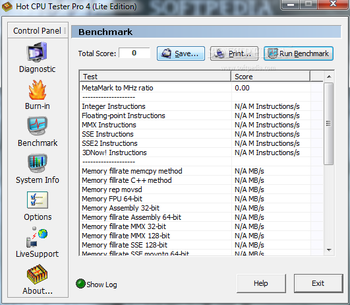Hot CPU Tester Pro screenshot 4