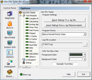 Hot CPU Tester Pro screenshot 6