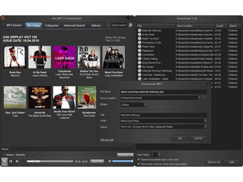 Hot MP3 Downloader screenshot
