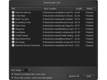 Hot MP3 Downloader screenshot 6