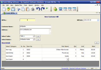 Hotel Billing Software screenshot