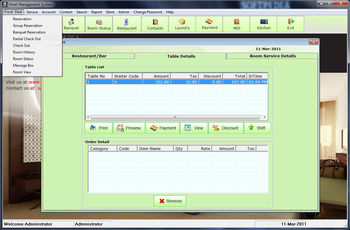Hotel Management System screenshot 4