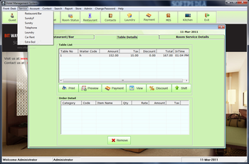 Hotel Management System screenshot 5