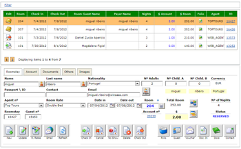 Hotel Management System screenshot