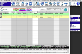 Hotel Report screenshot